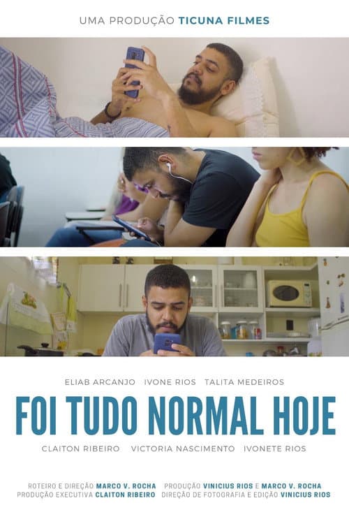Foi tudo normal hoje (2020) poster