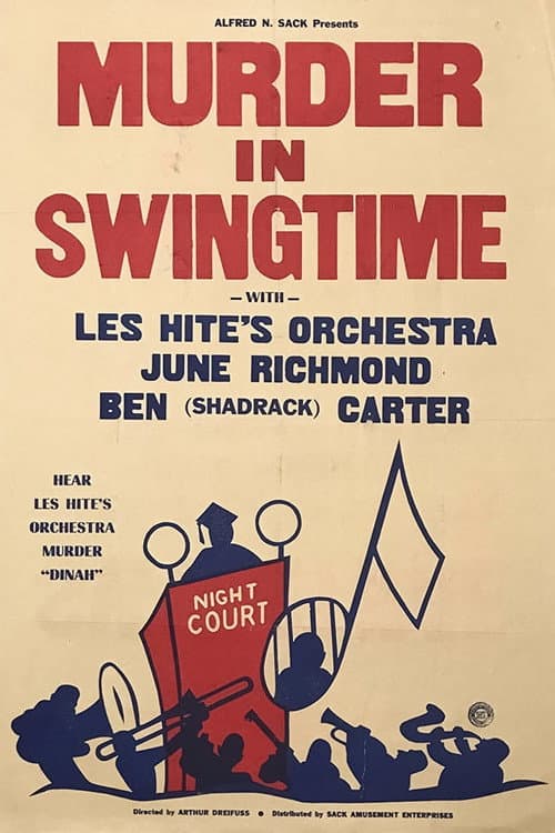 Murder in Swingtime (1937) poster