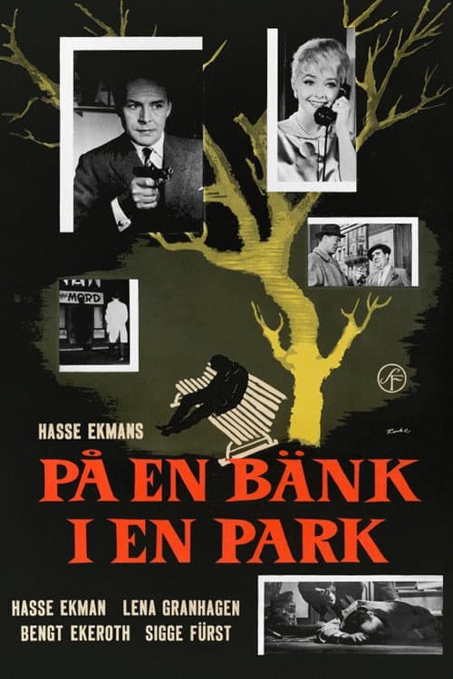 På en bänk i en park (1960) poster