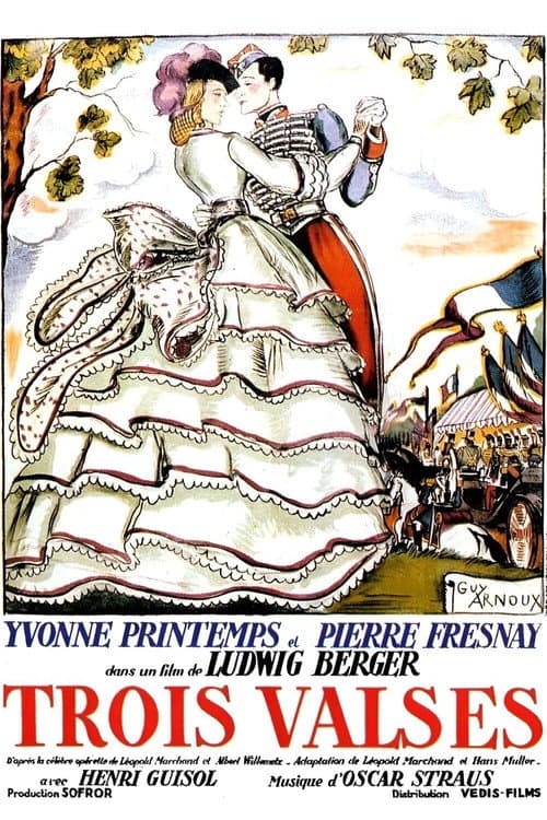 Les trois valses (1938) poster