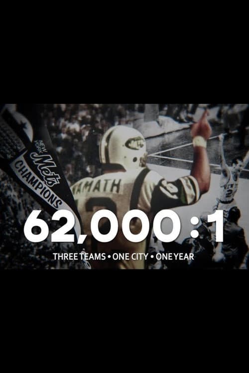62,000:1 Three Teams One City One Year (2019) poster