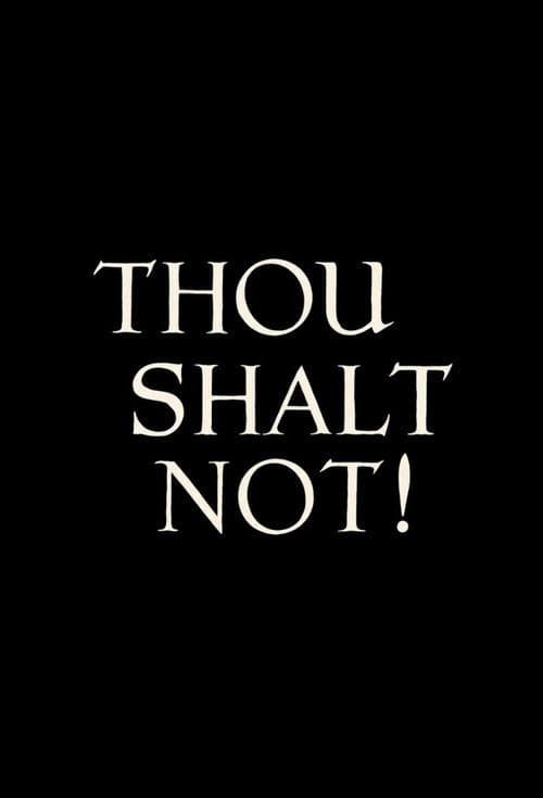 Thou Shalt Not (1910) poster