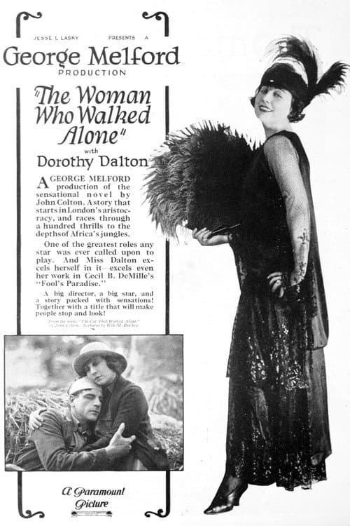 The Woman Who Walked Alone (1922) poster