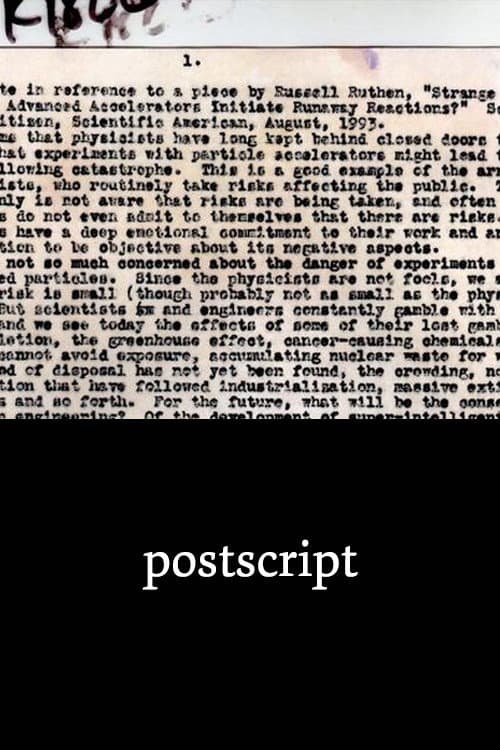 Postscript (2012) poster
