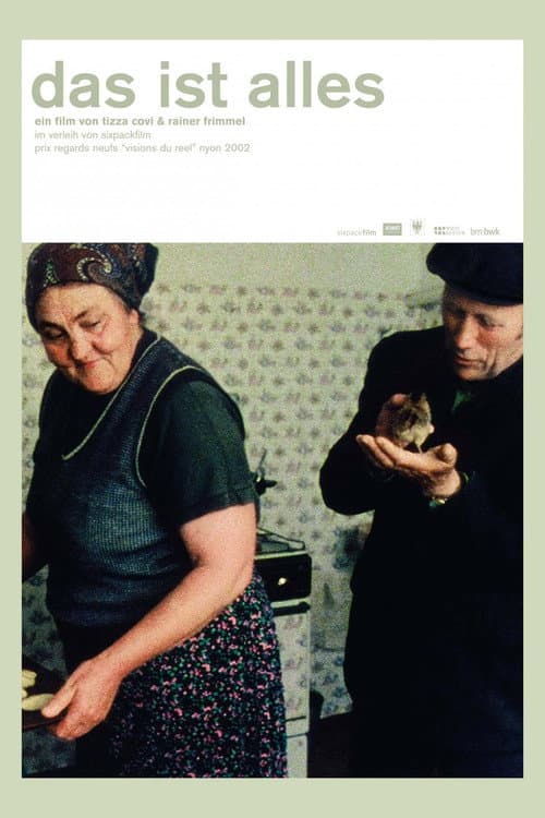 Das ist alles (2001) poster