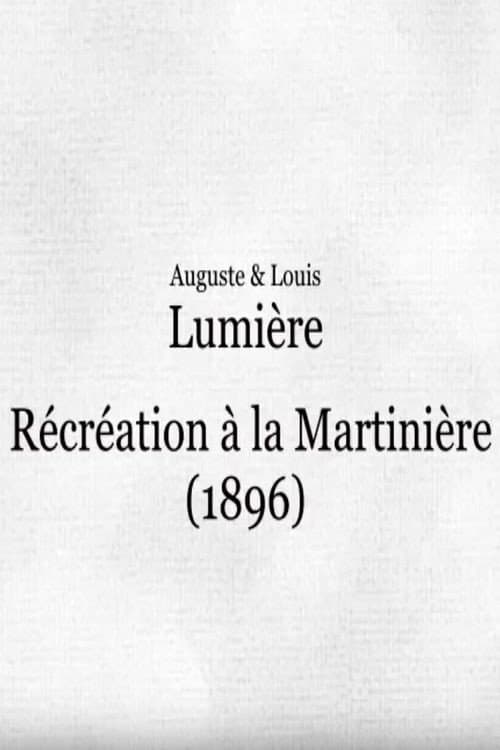 Récréation à la Martinière (1896) poster