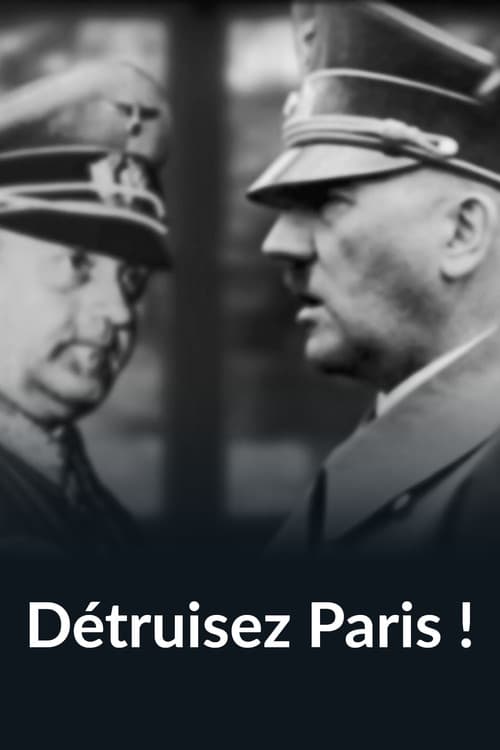 Détruisez Paris ! (2012) poster