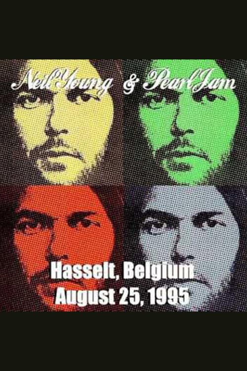 Neil Young with Pearl Jam - Live at Hasselt Belgium (1995) poster
