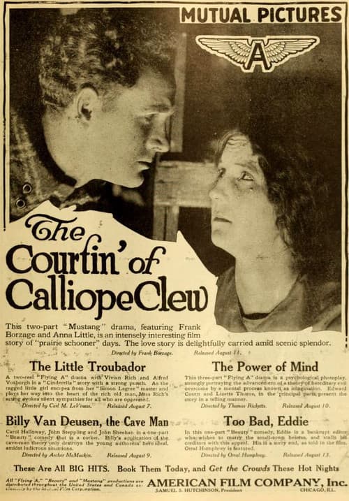 The Courtin' of Calliope Clew (1916) poster