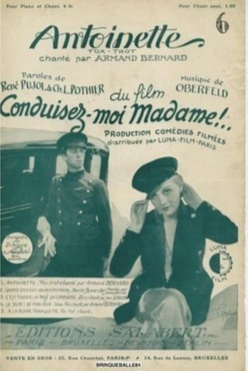 Conduisez-moi, Madame (1932) poster