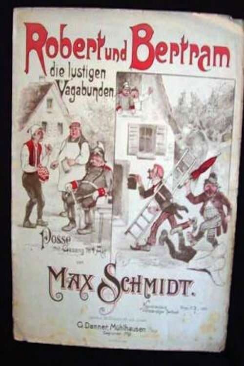Robert und Bertram, die lustigen Vagabunden (1915) poster