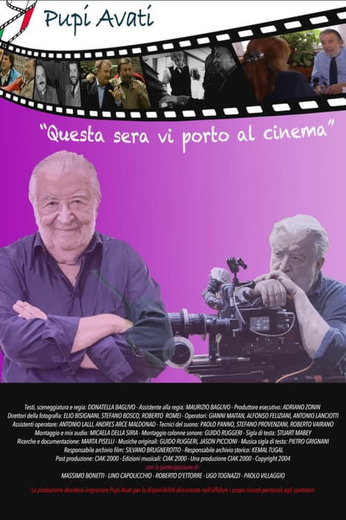 Pupi Avati: Questa sera vi porto al cinema (2004) poster