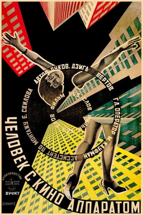 De man met de camera (1929) poster