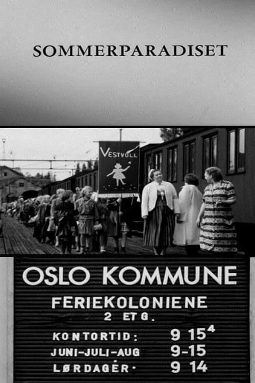 Oslofilm: Sommerparadiset (1954) poster