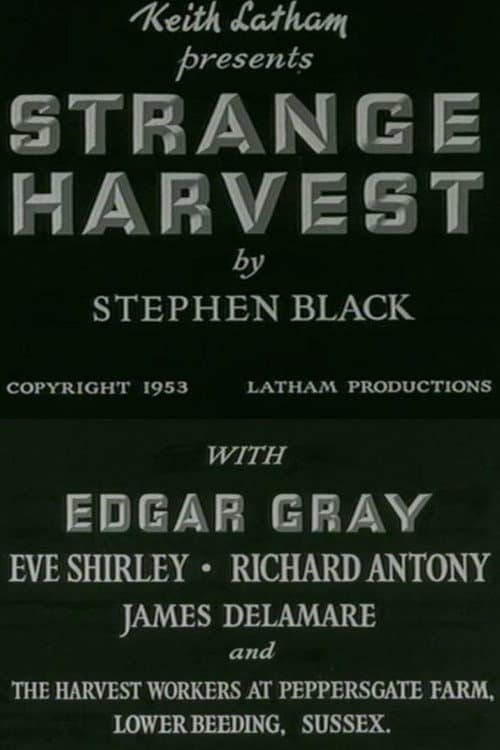 Strange Harvest (1953) poster