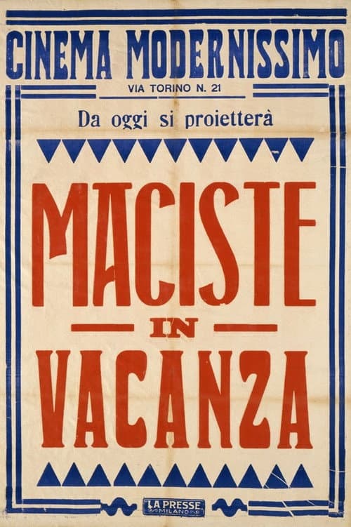 Maciste in vacanza (1921) poster