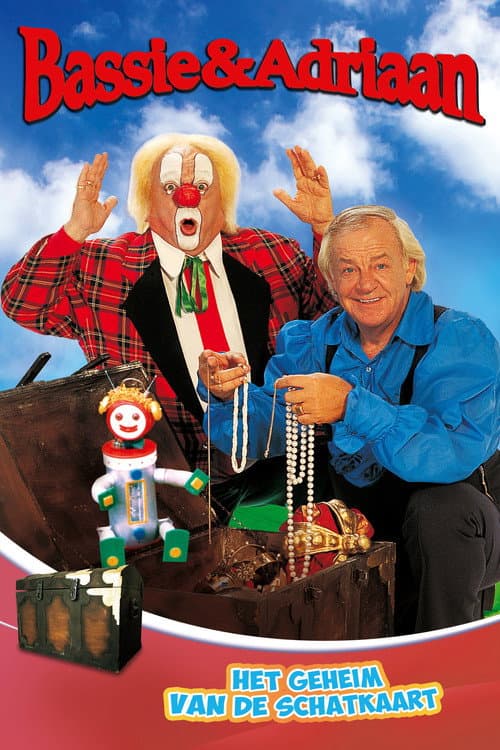 Bassie & Adriaan: Het geheim van de schatkaart (1987) poster