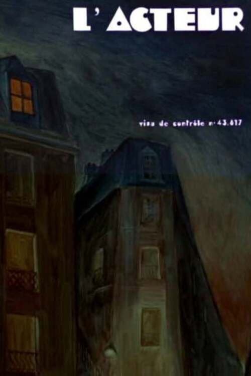 L'acteur (1974) poster
