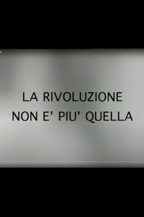 La rivoluzione non è più quella (1995) poster