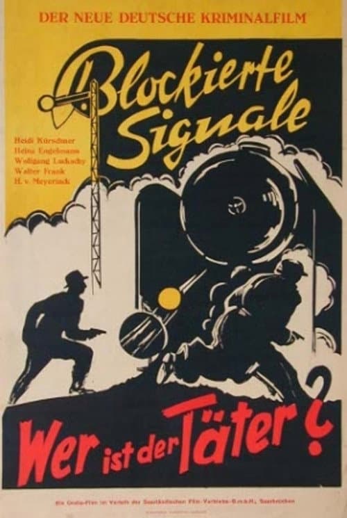 Blockierte Signale (1948) poster