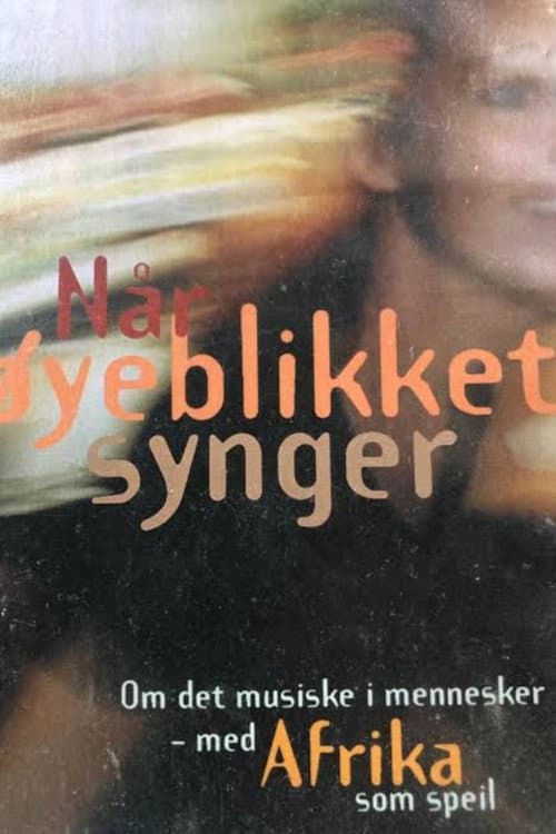 Når Øyeblikket Synger (1995) poster
