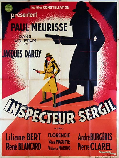 Inspecteur Sergil (1947) poster