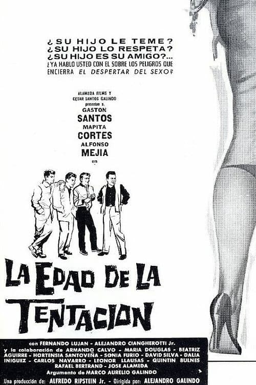 La edad de la tentación (1959) poster