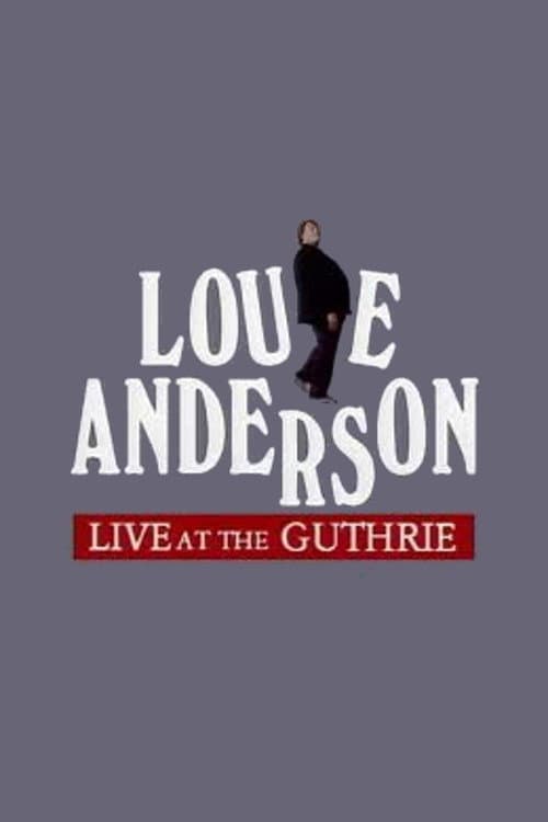 Louie Anderson: Live at the Guthrie (1987) poster