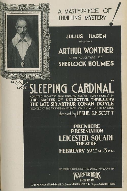 The Sleeping Cardinal (1931) poster