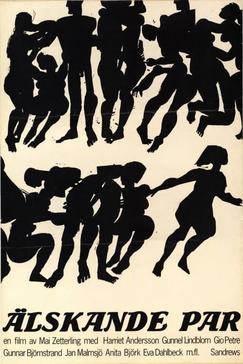 Älskande par (1964) poster