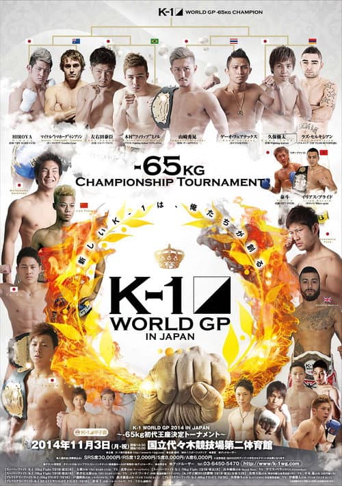 K-1 WORLD GP 2014 ~-65kg初代王座決定トーナメント~ (2014) poster