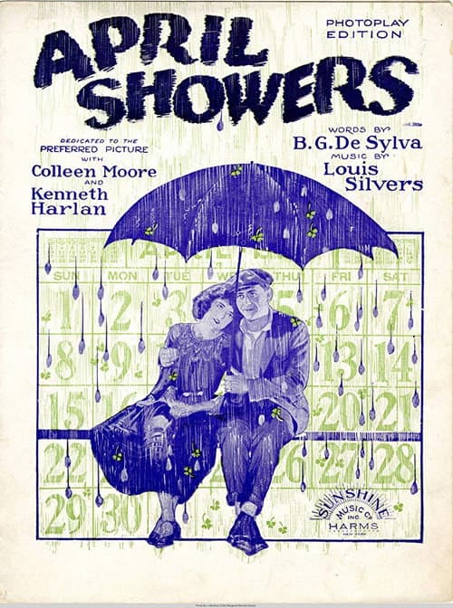 April Showers (1923) poster