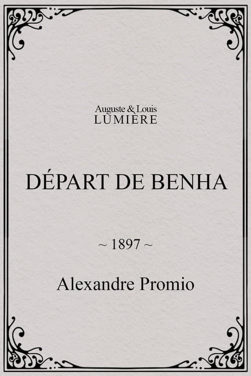 Départ de Benha (1897) poster