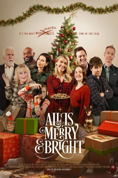 All Is Merry & Bright (2025) poster