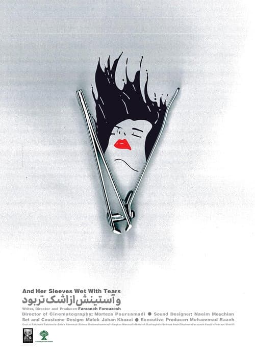 and her sleeve wet with tears (2023) poster