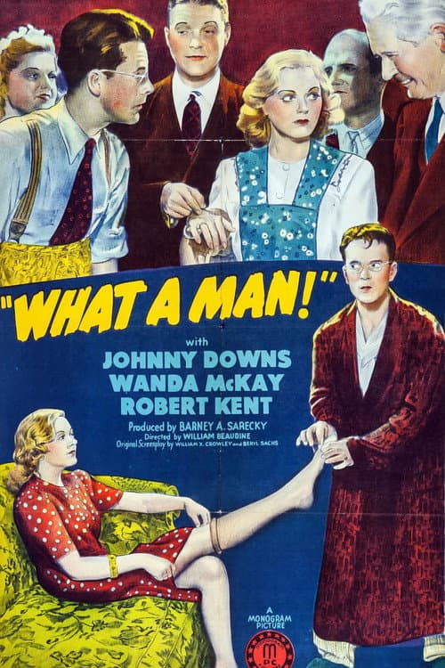 What a Man! (1944) poster
