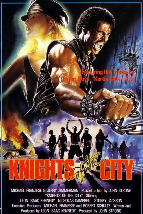 Knights of the City (1986) poster