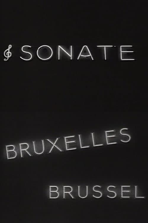 Sonate in Brussel (1955) poster