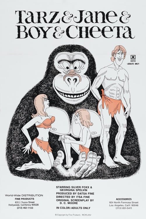 Tarz & Jane, Cheeta & Boy (1975) poster