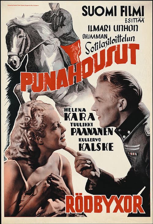 Punahousut (1939) poster