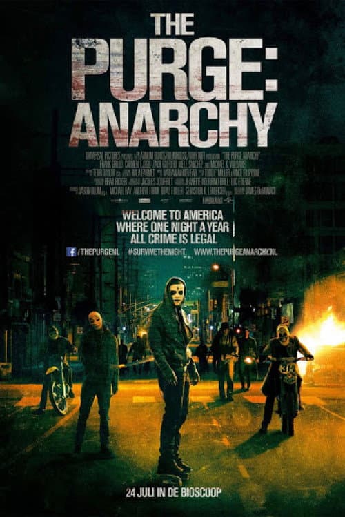 The Purge: Anarchy (2014) poster