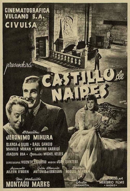 Castillo de naipes (1943) poster