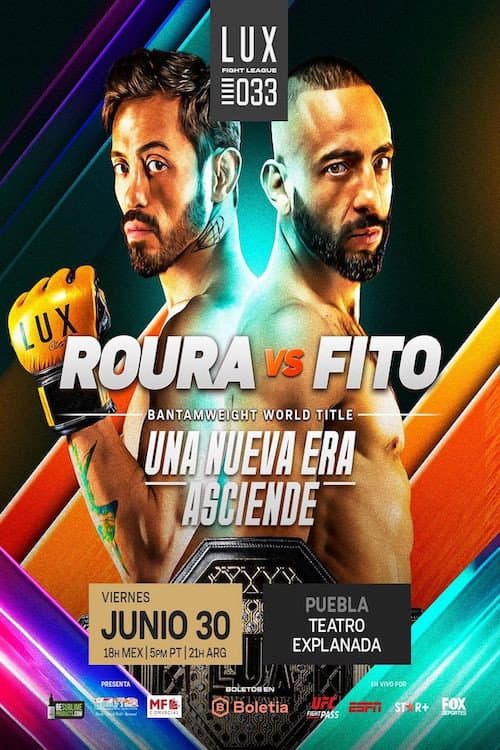 LUX Fight League 33 (2023) poster
