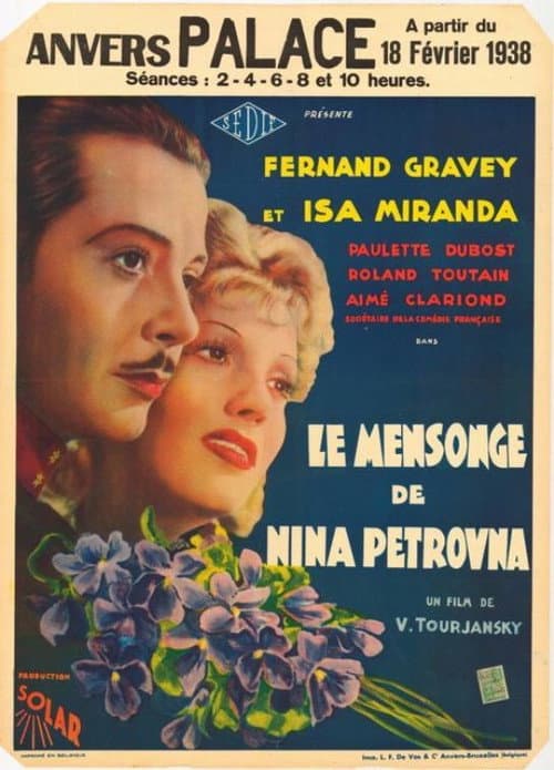 Le Mensonge de Nina Petrovna (1937) poster