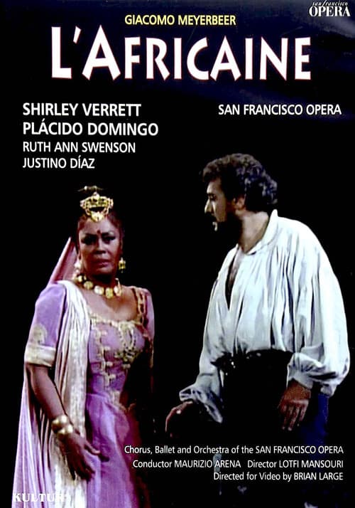 L'Africaine (1988) poster