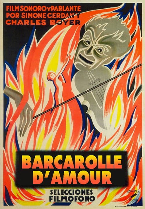 Barcarolle d'amour (1930) poster