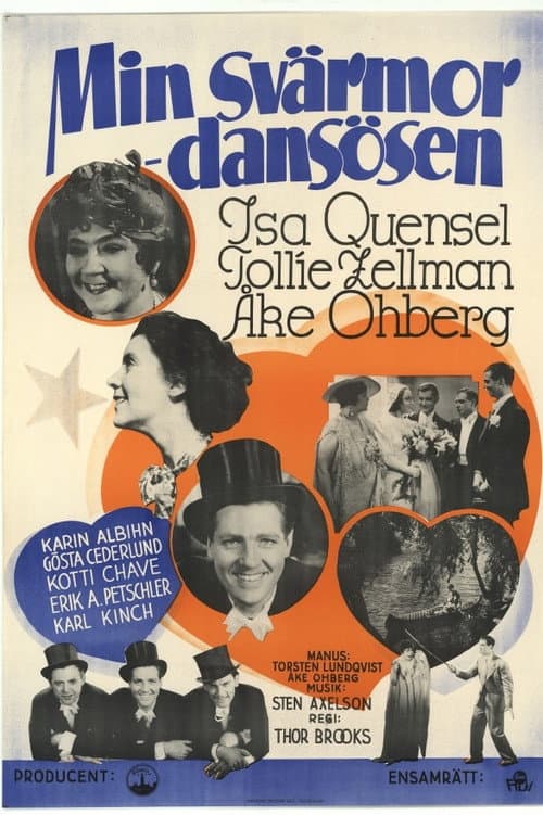 Min svärmor - dansösen (1936) poster