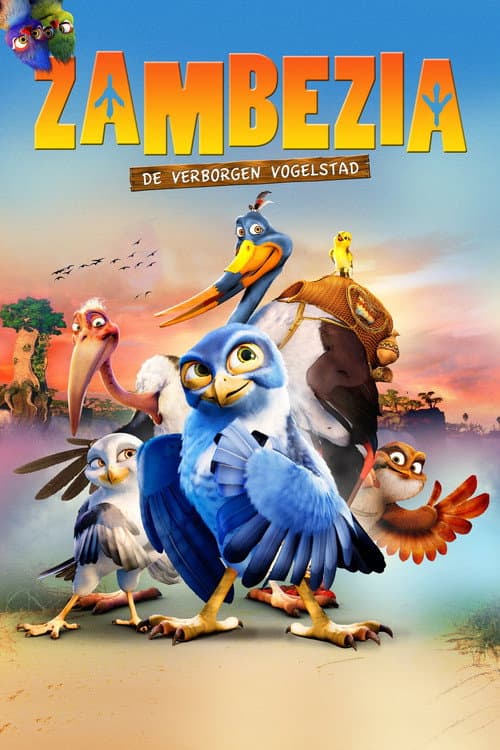 Zambezia: De verborgen vogelstad (2012) poster