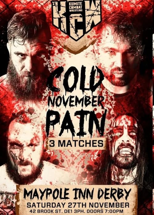 KCW: Cold November Pain (2021) poster