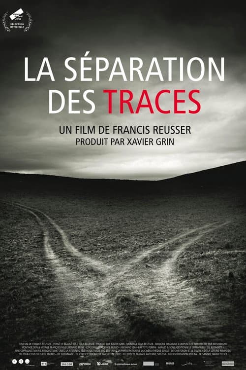 La séparation des traces (2018) poster